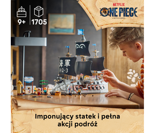 LEGO ONE PIECE 75646 Okręt Garpa - 1547420 - zdjęcie 5